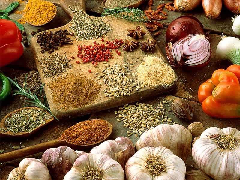 Different spices in Nepal